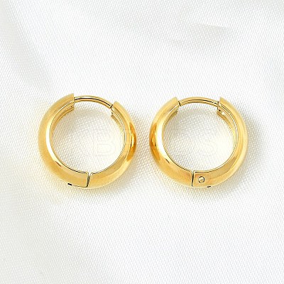 304 Stainless Steel Hoop Earrings EJEW-V005-02G-01-1
