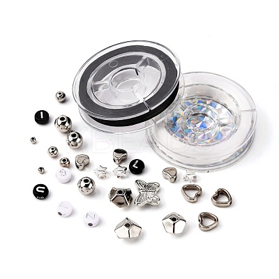 DIY Letter Beads Bracelet Making Kit DIY-FS0002-52-1