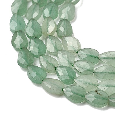 Natural Green Aventurine Beads Strands G-B159-A11-1
