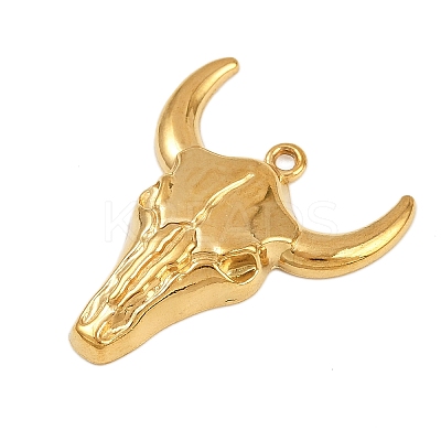 304 Stainless Steel Pendants STAS-P402-04D-G-1
