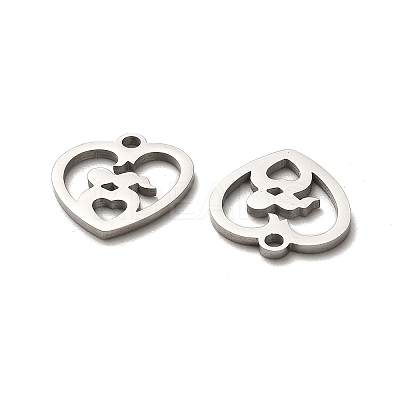 Non-Tarnish Valentine's Day 316 Surgical Stainless Steel Charms LS-STAS-H190-15P-01-1