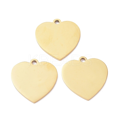 Ion Plating(IP) 304 Stainless Steel Pendants STAS-P291-07G-1