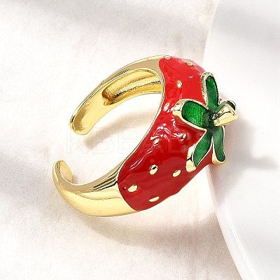 Brass Adjustable Cuff Rings LS-RJEW-C143-01A-G-1