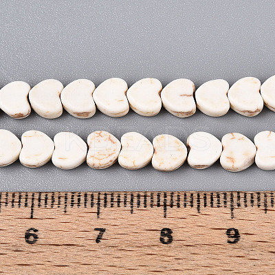 Synthetic Howlite Beads Strands G-N352-09-1
