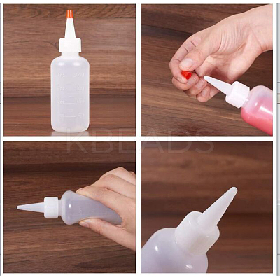 Plastic Graduated Squeeze Bottles LS-AJEW-WH0021-24B-1