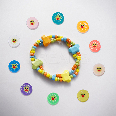260Pcs 13 Colors Handmade Polymer Clay Beads CLAY-DC0001-05-1