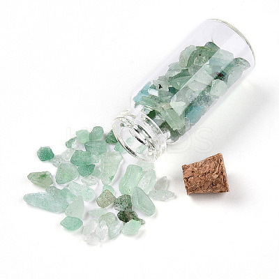 Glass Wishing Bottle Display Decorations AJEW-T013-02G-1