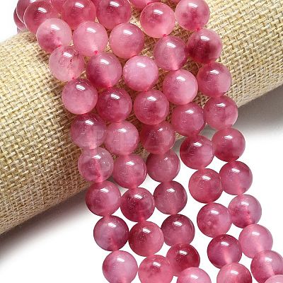 Natural Malaysia Jade Beads Strands G-L645-C01-14mm-30-1
