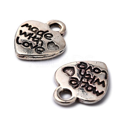 Ideas for Valentines Day Gifts Tibetan Style Alloy Pendants LS-LF0004Y-NF-1