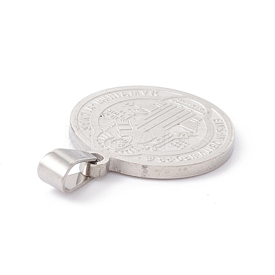 Non-Tarnish 304 Stainless Steel Pendants STAS-C057-01P-1