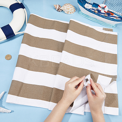 Stripe Chair Cloth Canvas DIY-XCP0003-94-1