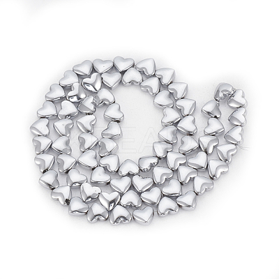 Electroplate Non-magnetic Synthetic Hematite Beads Strands G-T061-101J-1