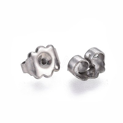 Non-Tarnish 304 Stainless Steel Ear Nuts X-STAS-L221-12P-1