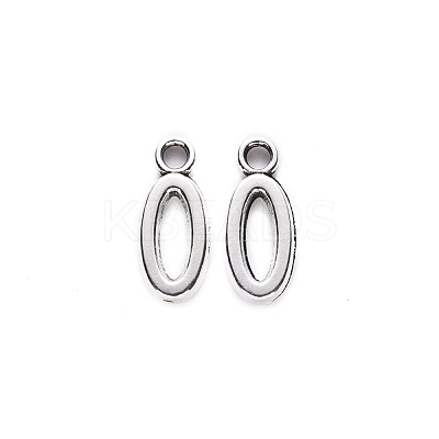 Tibetan Style Alloy Pendants TIBE-S108-108O-AS-RS-1
