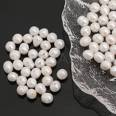 1 Strand Natural Cultured Freshwater Pearl Beads Strands PEAR-CA0001-15A-1