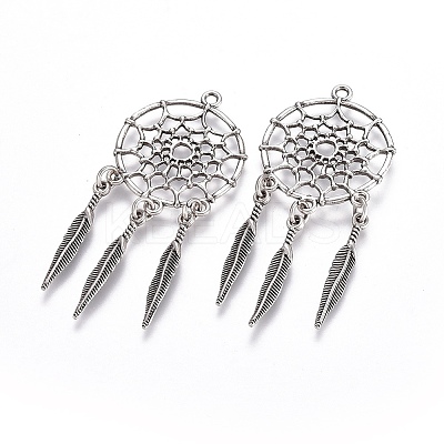 Tibetan Style Alloy Pendants LS-X-TIBE-Q054-14TAS-NR-1