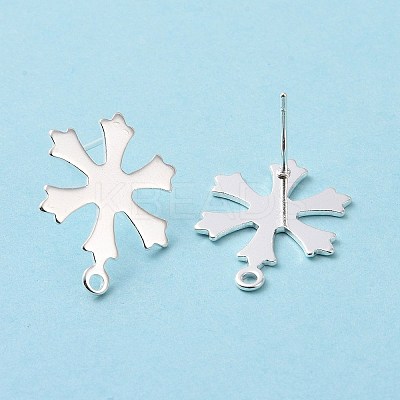 201 Stainless Steel Stud Earring Findings LS-STAS-K241-15S-1