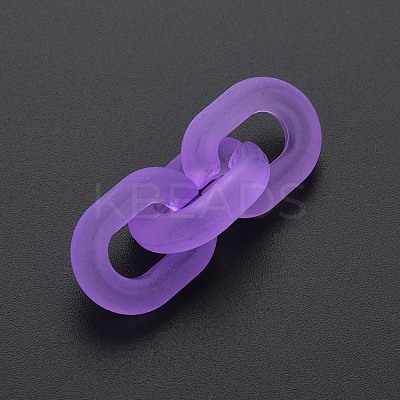 Transparent Acrylic Linking Rings MACR-S373-19B-D07-1