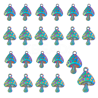20Pcs 2 Style Alloy Pendants PALLOY-DC0001-12-1