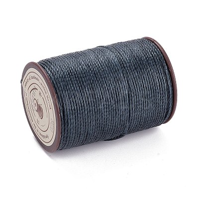 Round Waxed Polyester Thread String LS-YC-D004-02E-028-1