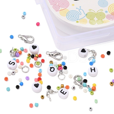 DIY Seed Beads Jewelry Set Making Kit DIY-YW0005-56-1