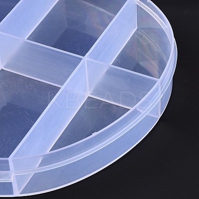 9 Grids Transparent Plastic Box CON-B009-04-1