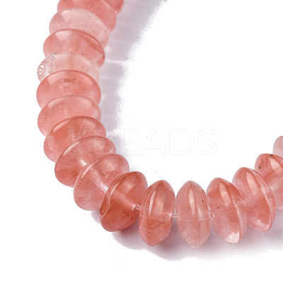 Cherry Quartz Glass Beads Strands G-F743-05A-1