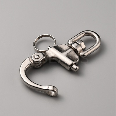 304 Stainless Steel Swivel Clasps STAS-WH0029-43P-1