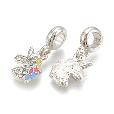 Alloy European Dangle Charms MPDL-S066-053-1