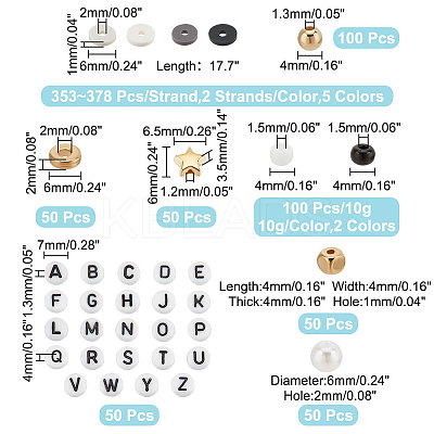 DIY Beads Jewelry Making Finding Kit DIY-PH0021-17-1