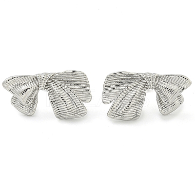 Non-Tarnish 304 Stainless Steel Stud Earrings for Women EJEW-S227-32P-1