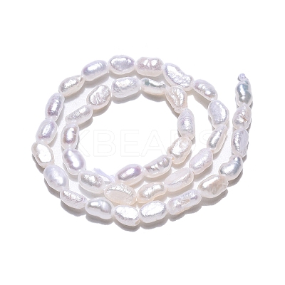 Natural Cultured Freshwater Pearl Beads Strands X-PEAR-N014-03F-1