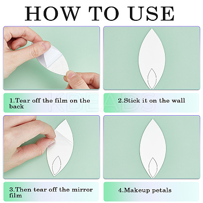 Acrylic Wall Stickers DIY-WH20013-61A-1