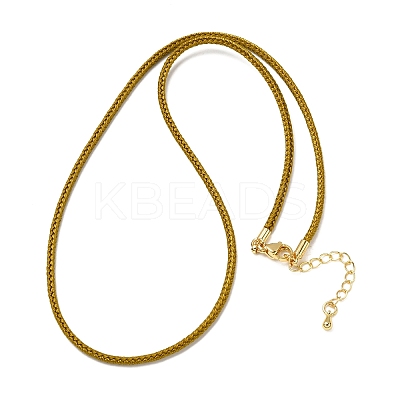 2.5MM Nylon Braided Cord Necklace Making FIND-G095-01G-16-1
