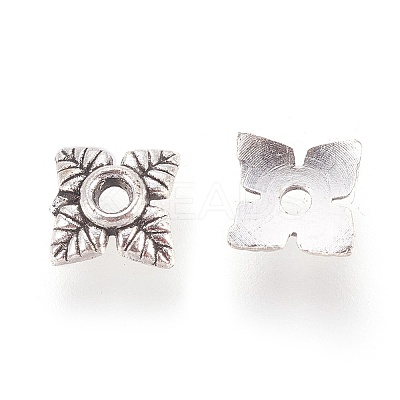 Tibetan Style Alloy Bead Caps LS-TIBEB-Q018-AS-LF-1