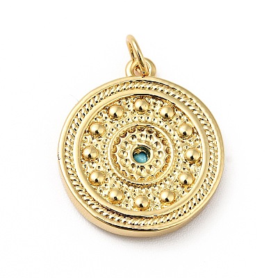 Rack Plating Brass Pendants KK-H431-57G-1