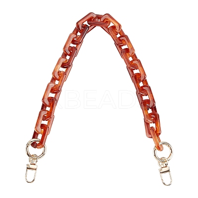 Acrylic Bag Chains Strap FIND-WH0067-49A-1
