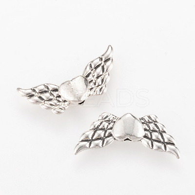 Tibetan Style Alloy Beads X-TIBEB-Q067-32AS-RS-1
