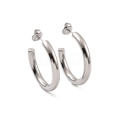 Non-Tarnish 304 Stainless Steel Stud Earrings for Women EJEW-G346-07B-P-1