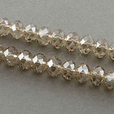 Electroplate Glass Bead Strands EGLA-S096-2mm-05-1