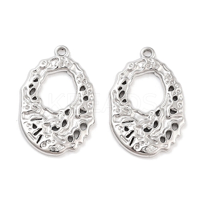 Non-Tarnish 304 Stainless Steel Pendants LS-STAS-P364-15P-1