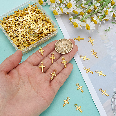 300Pcs Alloy Pendants FIND-ME0001-55G-1