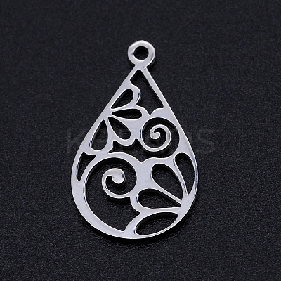 Non-Tarnish 201 Stainless Steel Pendants LS-STAS-S105-JN896-1-1