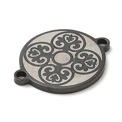 304 Stainless Steel Connector Charms STAS-A086-14EB-1