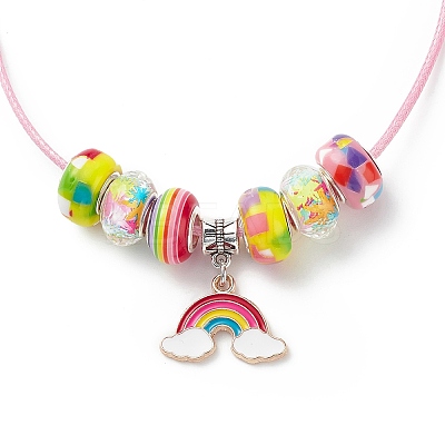 DIY European Bracelet Necklace Making Kit for Kid DIY-G085-01B-1