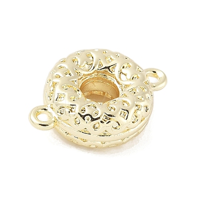 Brass Textured Connector Charms LS-KK-M326-12G-1