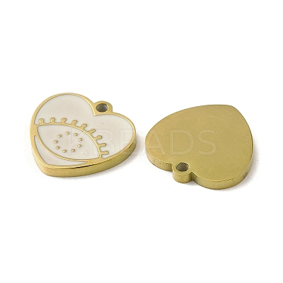 Ion Plating(IP) 316L Surgical Stainless Steel Charms STAS-D035-07G-01-1