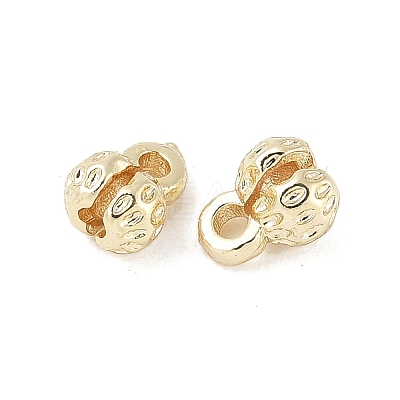 Flower Brass Bead Tips LS-KK-M326-10G-1