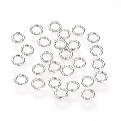 304 Stainless Steel Closed Jump Rings STAS-S066-16-4mm-1