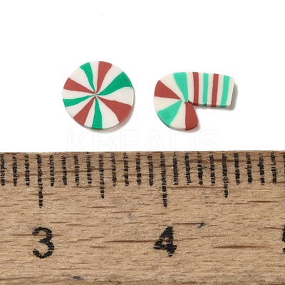 Christmas Theme Handmade Polymer Clay Sprinkles Mix CLAY-F005-03-1